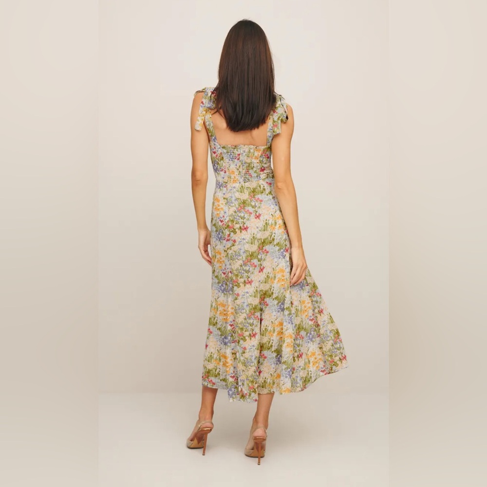 Reformation Nadira Dress Multi - Size 4 - Picture 3 of 4
